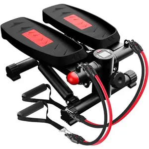 Mini Stepper With Resistance Bands For Home Workout