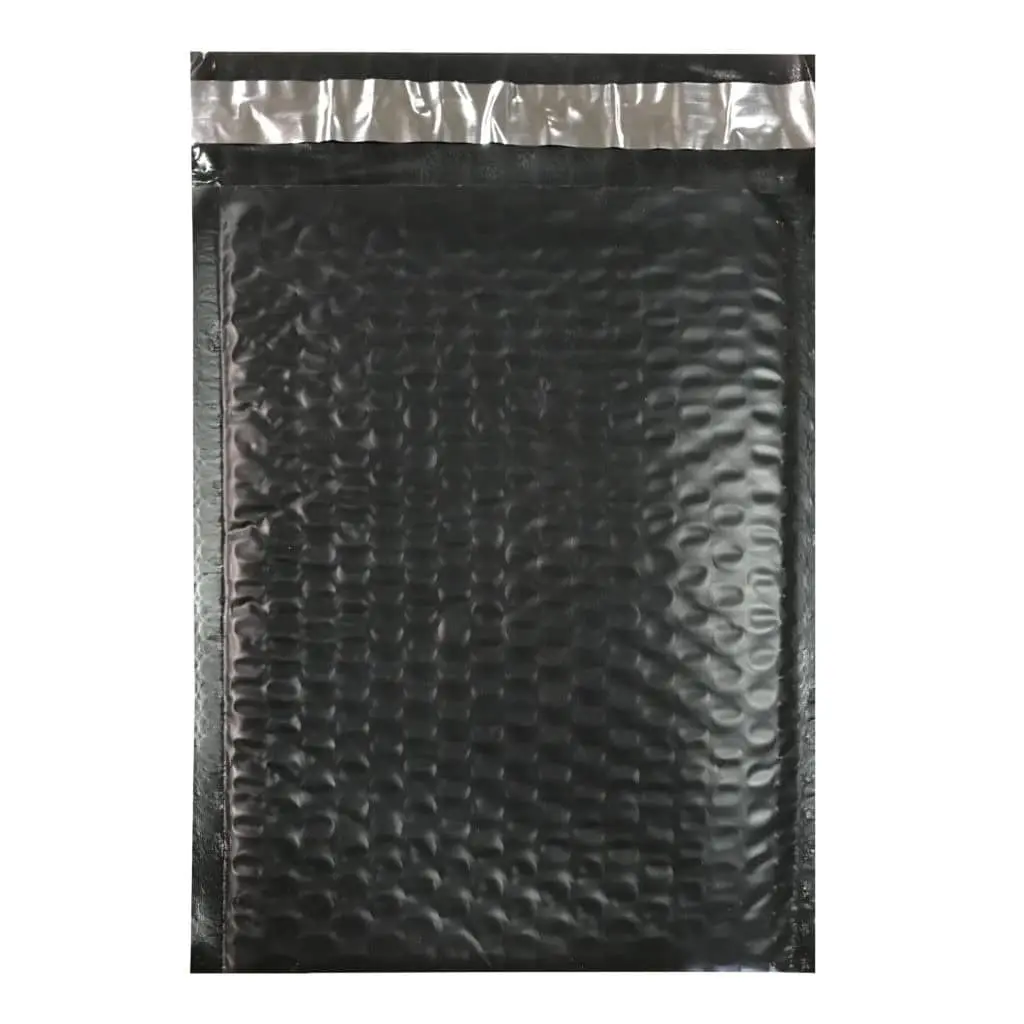 Black Bubble Mailer Envelope for Secure Shipping and Protection