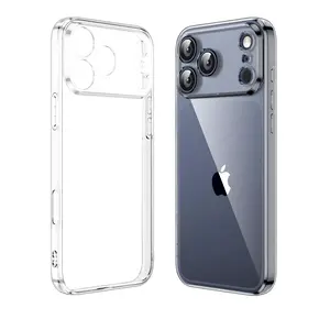 UPTECH 1 Clear Phone Case – Camera Lens Full Protection, Ultra-Thin Lightweight Clear Minimalist Protective Cover, Shockproof Anti-Scratch for iPhone 14, 15, 16 & 17 Series