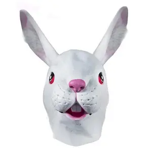 Rabbit Mask - Realistic - Animal - Costume Accessory - One Size