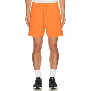 Malbon Golf Performance Poly Tech Short in Flame
