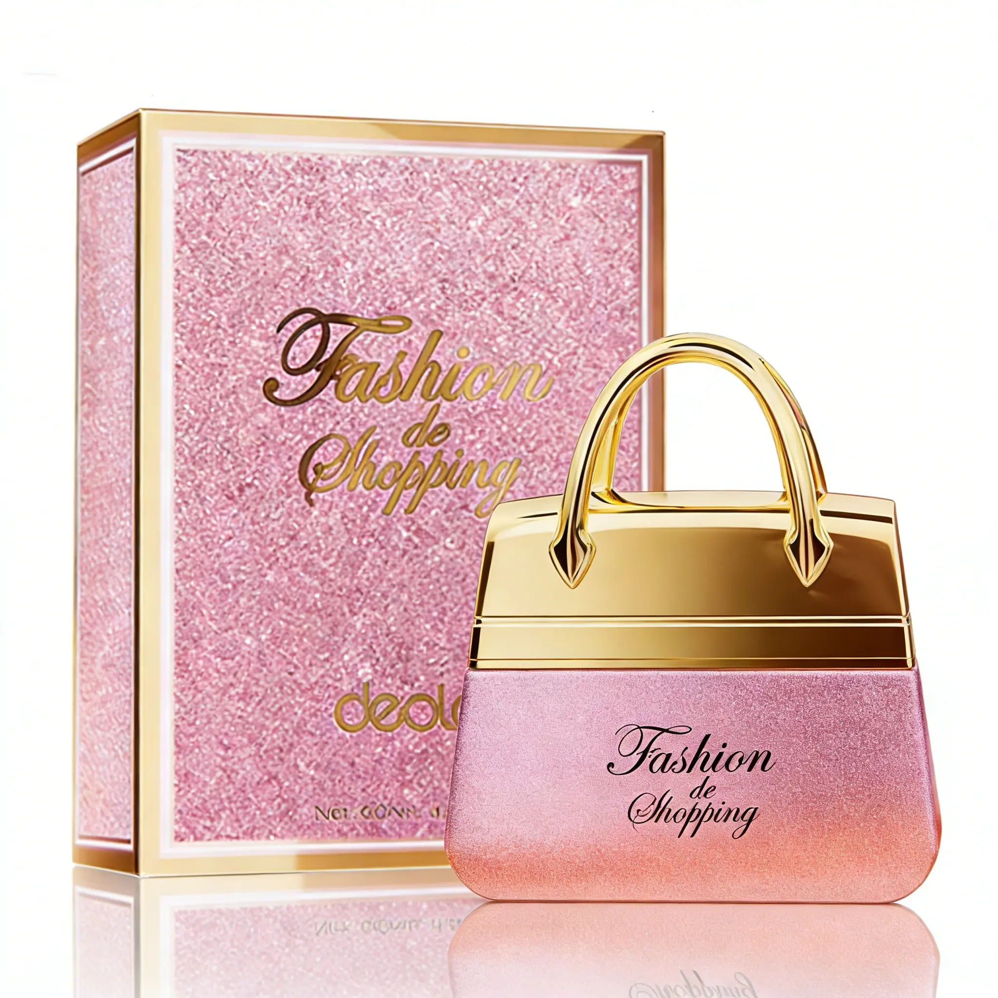 1.7 fl oz（50ml） Pink Bag Eau De Parfum Spray Natural Fragrance Parfum with Gift Box Package Lasting and Charming Personal Perfume for Women, spray natural fragrance parfum lasting summervibes,