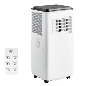 8,000 BTU Portable Air Conditioner AC Unit w/ Remote Control, 24H Timer, Quiet Operation for Bedroom, Office, Dorm Rooms Up to 350 Sq. Ft