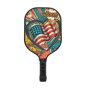 BOOM! Patriotic Carbon Fiber Pickleball Paddle