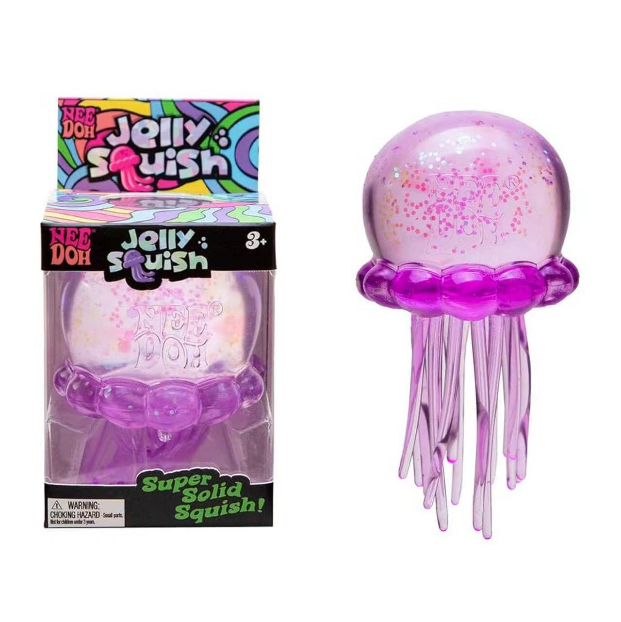 Squeezable Jellyfish Sensory Toy 2026 – Adorable Stress Relief Toy (Not Edible)