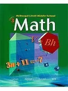 USED-McDougal Littell Middle School Math: Teacher Edition Course 3 2005 by larson (Hardcover)