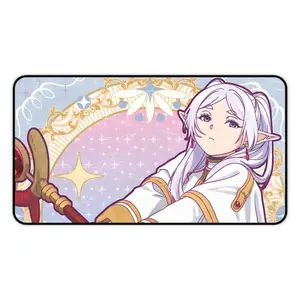 Frieren Desk Mat – Large Anime Mousepad Gaming Mat by Fans