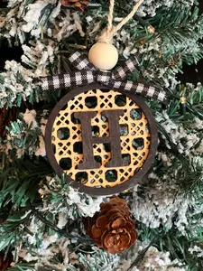 Monogram Ornament - Monogram - Personalized - Custom Ornament