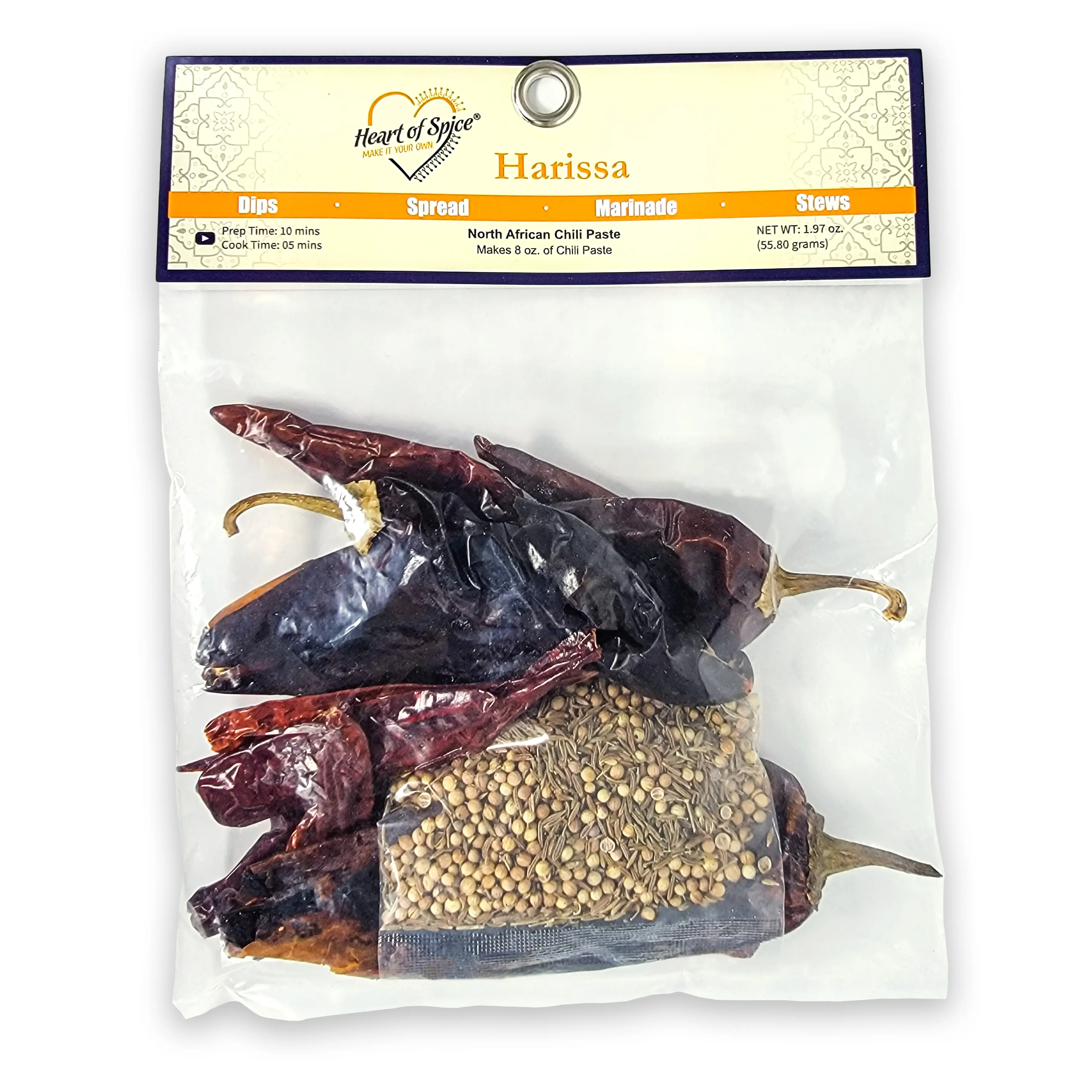 Heart Of Spice - Harissa - North African Style Chili Paste