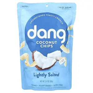 Dang Foods Coconut Chips, Lightly Salted, 3.17 oz (90 g)