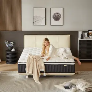 Full Size Mattress,12 Inch Hybrid Full Mattress in a Box with Memory Foam and Pocket Spring for Pressure Relief & Comfort Sleep & Zoned Support, Medium Firm,