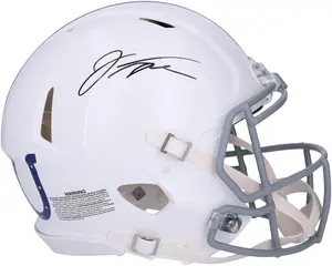 Jonathan Taylor Indianapolis Colts Autographed 2021 Throwback Speed Authentic Helmet - Fanatics Authentic Certified
