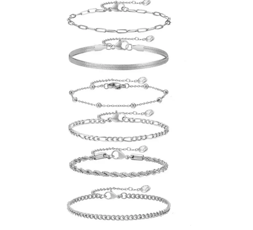 Nadia Bracelets - Hypoallergenic Stainless Steel