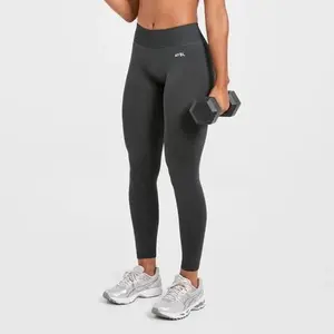 AYBL Adapt Seamless Leggings - True Mid-Rise Fit with V-Back Waistband, Engineered Scrunch Knit, Enhanced Glute Contouring, 49% Polyester 42% Nylon 9% Elastane