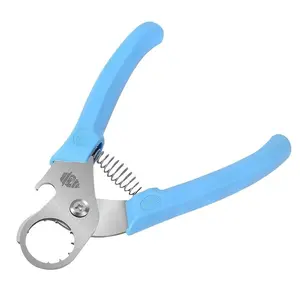 Quick Cutting Machine Kitchen Scissors Spiral Shell Snail Tail Remover, Efficient Food Prep Tool, Durable Stainless Steel Blades