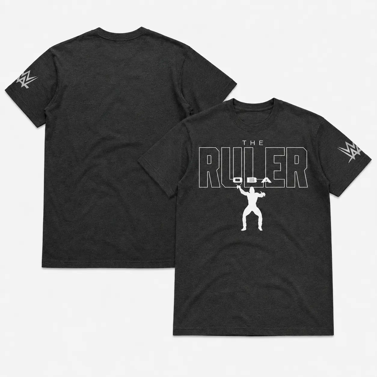 Oba Femi The Ruler Oversized T-Shirt, Men's Sport Gray Wrestling Graphic Tee, Heavyweight Unisex Fan Apparel, Limited Edition Style Shirt