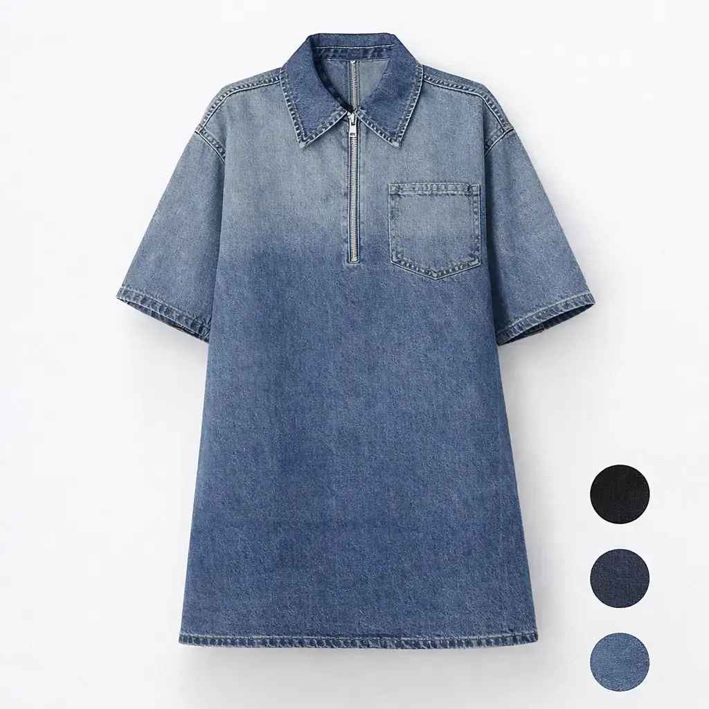 plus size denim t shirt dress Tie Waist Mini Style with trainers for an effortless everyday look you ll be reaching for on repeat Yours Women's Plus Size Mid