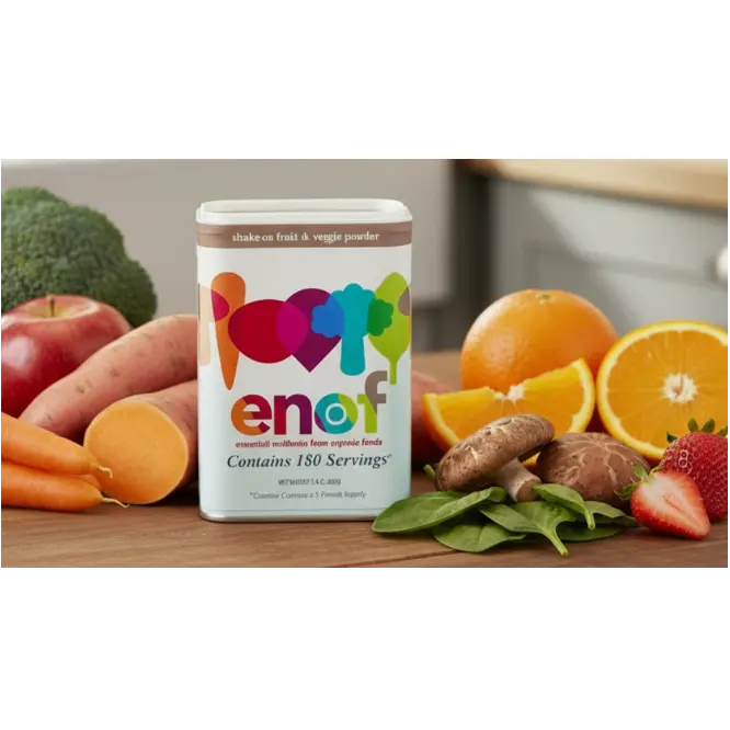 ENOF 3-Month Supply Fruit and Vegetable Powder