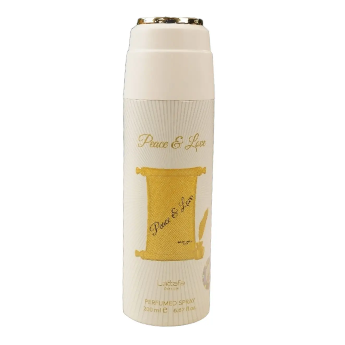 Lattafa Peace and Love EDP Perfume Spray, 200ml Unisex Wear Single Item, Bergamot Blend with Almond & Blackcurrant Notes