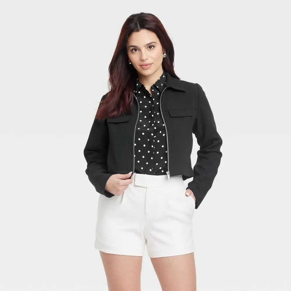 Women's Zipper Jacket - A