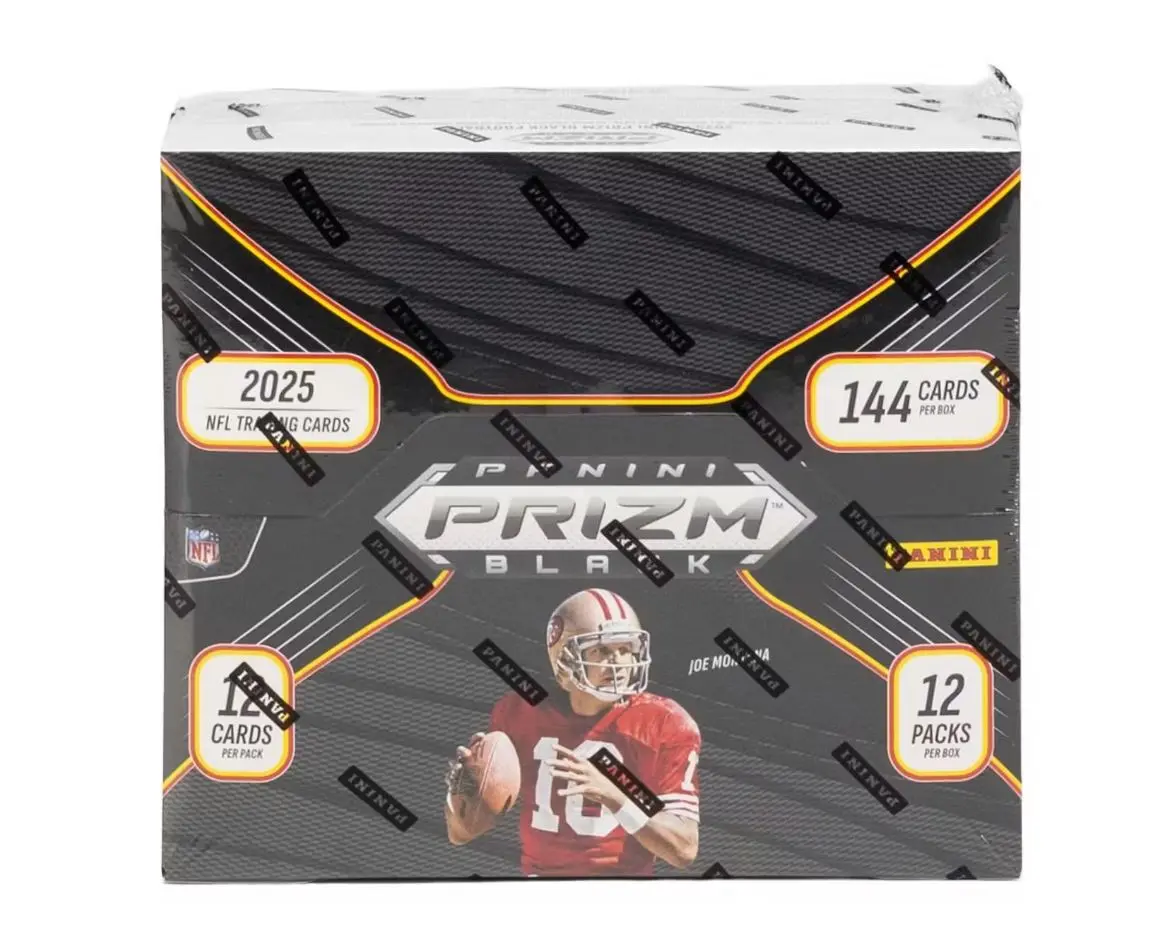 2025 Panini Prizm Black Football Hobby Box