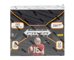 2025 Panini Prizm Black Football Hobby Box