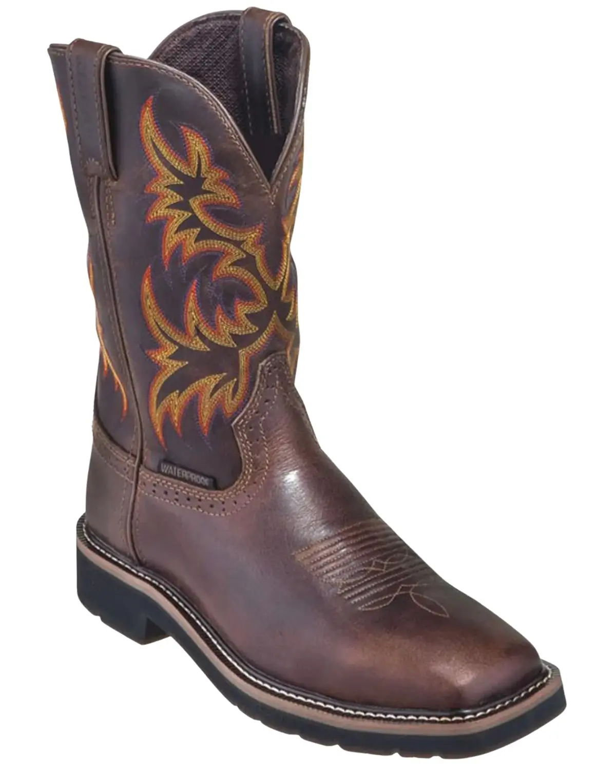Justin Men's Men'S Driller Western Work Boot Soft Toe - Se4689