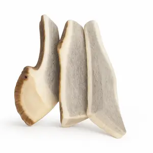 3 Pack - Small | Split Elk Antler Dog Chews