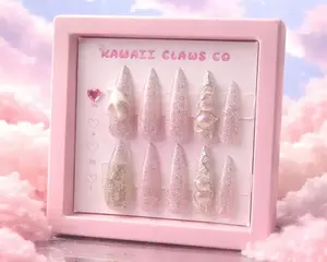 Y2k handmade NFC chip nails - Made to order