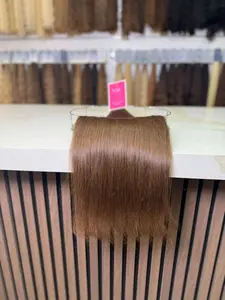 Premium Russian Slavic Virgin Hair – 24" Straight Extensions