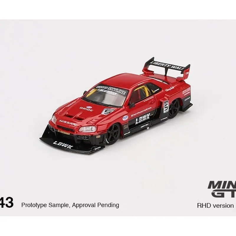 Mini GT 1:64 Scale LBWK Nissan LB-ER34 Super Silhouette Skyline