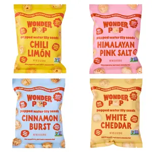 WonderPop Air-Popped Water Lily Seeds - Variety Pack