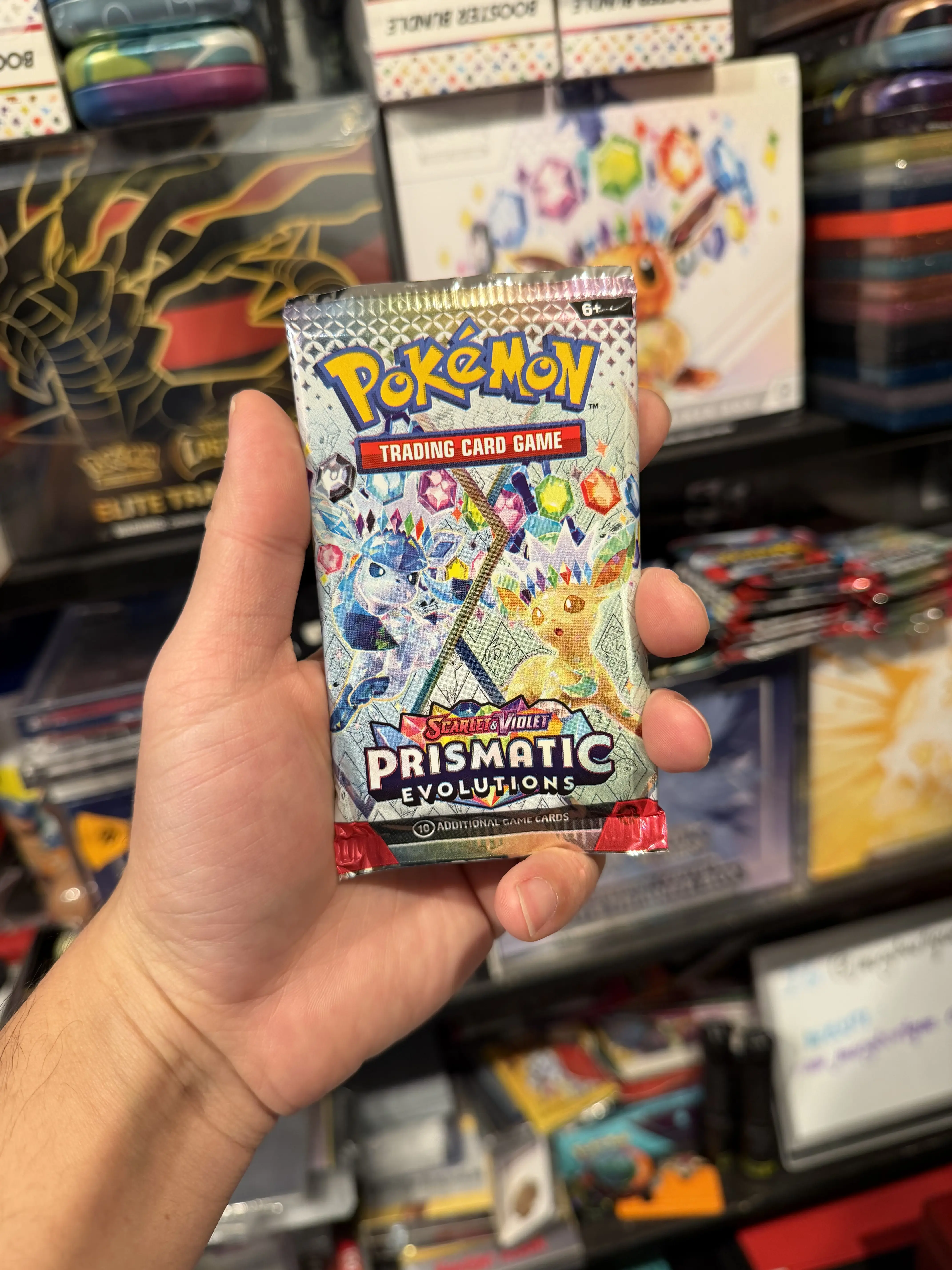 prismatic evolutions booster box retail Amazon.com: Pokemon TCG Scarlet & Violet 8.5 Prismatic Evolutions Surprise  Box : Toys & Games