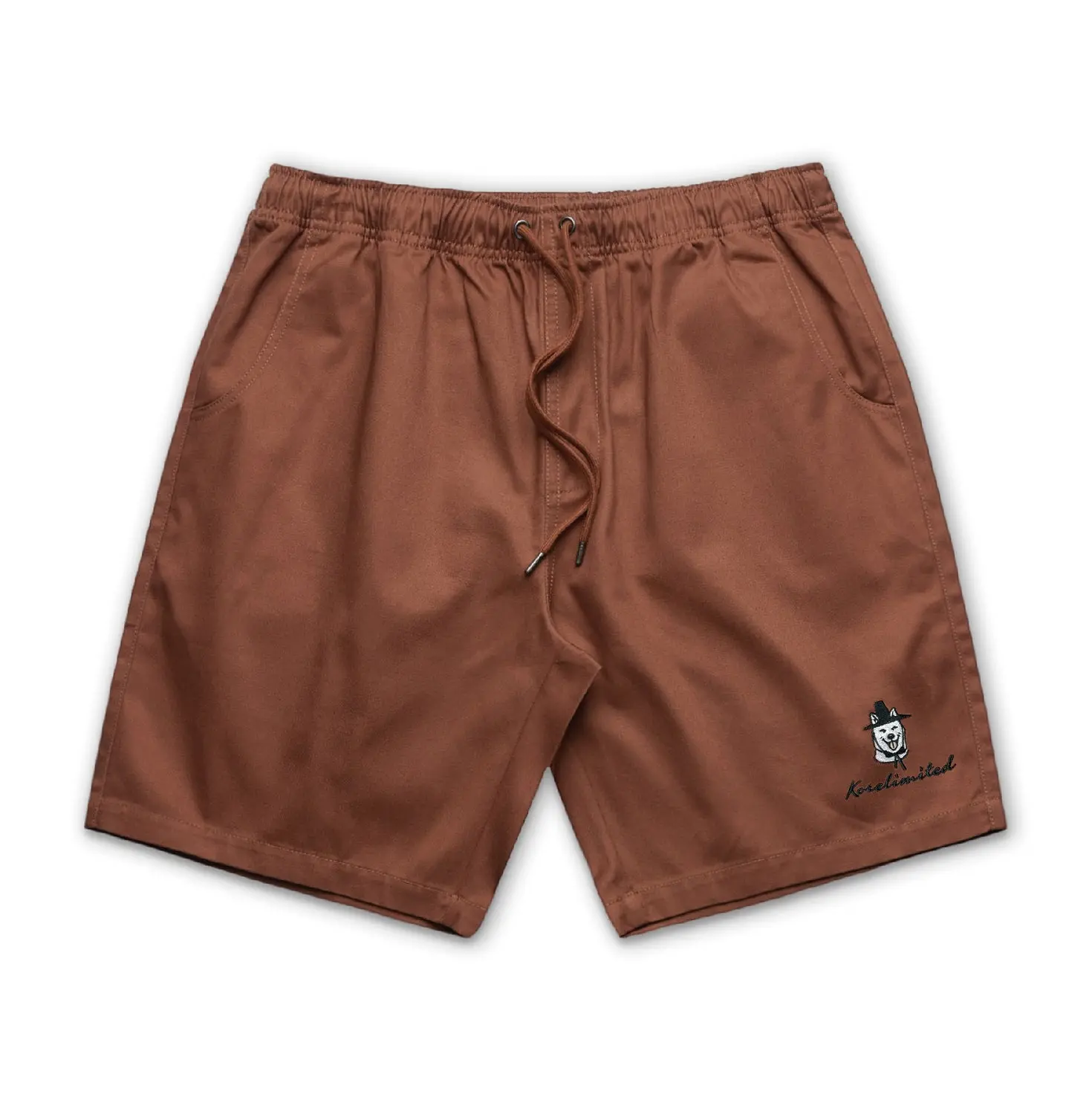 JOSEON JINDO JJ SHORTS (BROWN)
