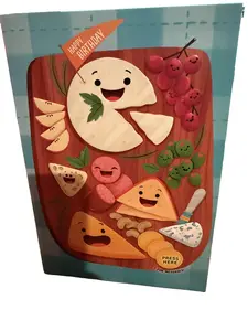 Talking Charcuterie Birthday Card with Funny Messages