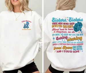 Sisters Sisters Sweater, Christmas Sisters Sweatshirt, Christmas Movies Shirt