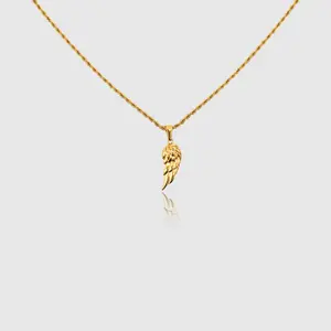 Damon LA - Wing Necklace - Gold/Silver - Male Female - Pendant - Gift
