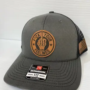 F Your Feelings Leather Patch Hat