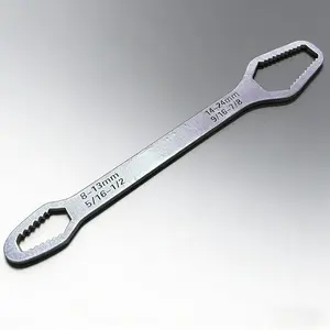 Universal Wrench Double Head Self Tightening Wrench, 8mm-24mm Self Tightening Universal Wrench Repair Tools, Adjustable Wrench Board Double Head Wrench for Various Situational