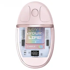 Bluetooth Wireless Transparent Optical Mouse – Silent Mouse for iPad, Laptop, and PC Office Use