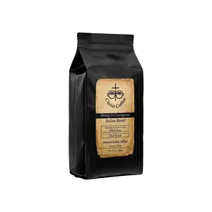 Strong & Courageous (Italian Roast) - Dark Roasted Coffee for a Strong and Flavorful Beverage
