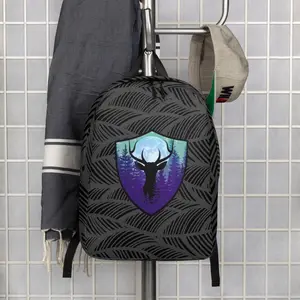 Deer Sihlouette Minimalist Backpack