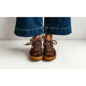 Brown Cheetah Print Sneakers