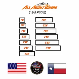 2"X10" Custom Name Patch Embroidered Badge