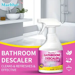 Maebho 16.91-ounce bathroom degreaser cleaner, with lemon fragrance, multi-purpose bathroom detergent