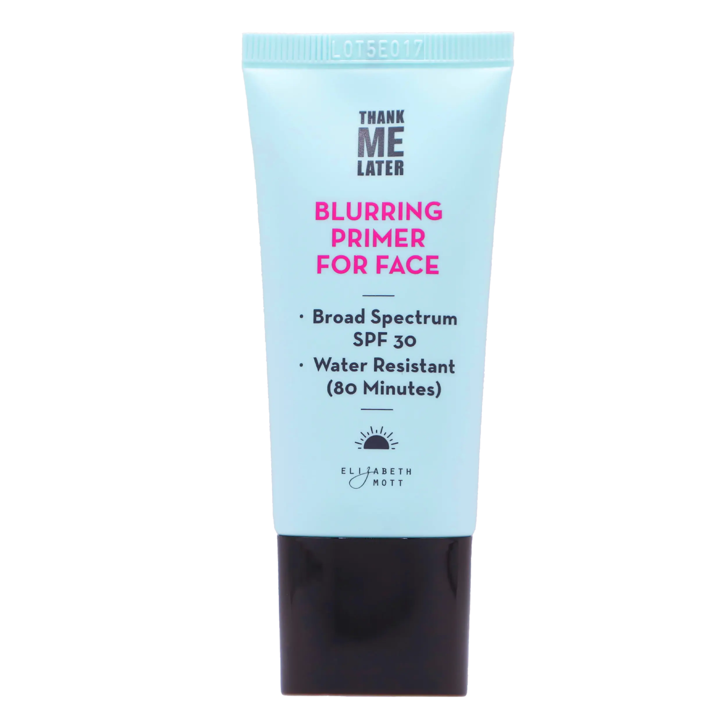 Elizabeth Mott Thank Me Later Blurring Face Primer SPF 30, Hydrating Power Grip Makeup Base with Green Tea for a Smooth & Flawless Cosmetic Finish, Long-Lasting & Cruelty-Free, 30g, Foundation