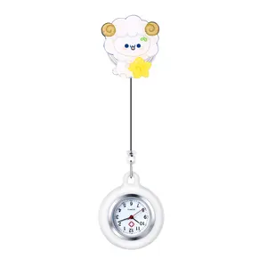 OIDEA 12 Zodiac Sign Cartoon Bar-Scale Digital Dial Nurse Watch, Stretchy Quartz Watch for All Astrology Lovers