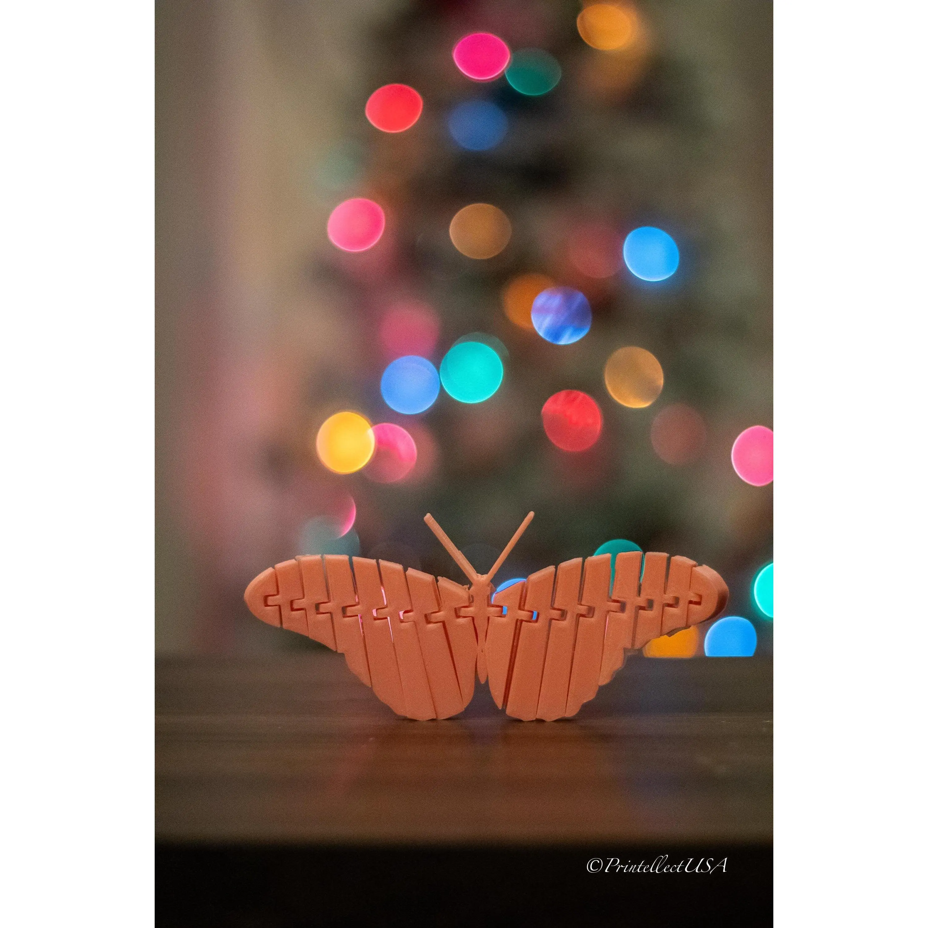 Articulating Butterfly Fidget Toy: 3D Printed Movable Wings