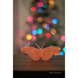 Articulating Butterfly Fidget Toy: 3D Printed Movable Wings
