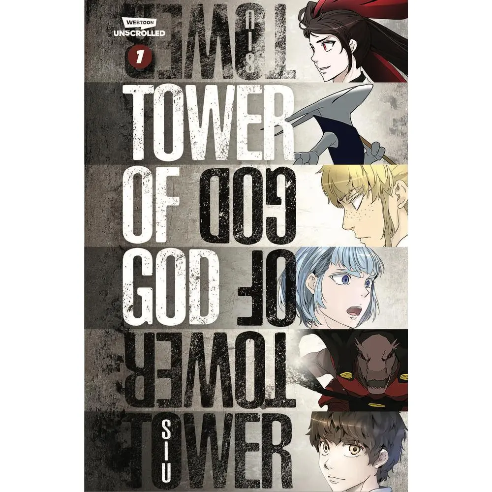 USED Book - Tower of God, Vol. 1: A Webtoon Unscrolled Graphic Novel by Siu (Paperback) - english